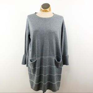 Two Sisters lightweight knit tunic or mini dress